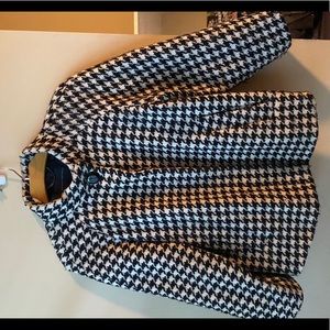 Banana Republic Cropped Tweed Jacket - Medium